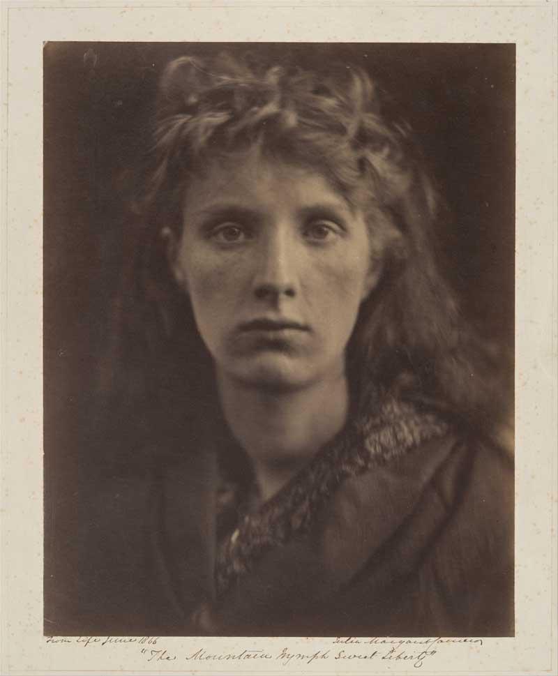 Julia Margaret Cameron, The Mountain Nymph Sweet Liberty, 1866.